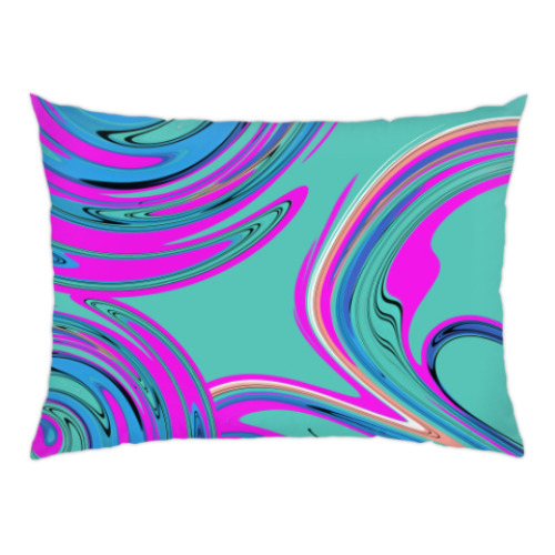 Подушка с принтом Абстракция