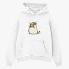 Толстовка худи оверсайз