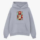 Толстовка худи оверсайз