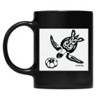 Кружка цветная UV-DTF