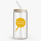 Банка с бамбуковой крышкой