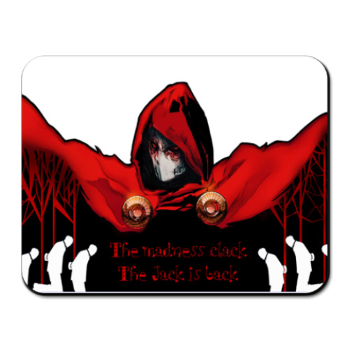 Коврик для мыши с принтом Джек из Тени