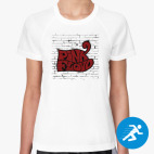 Женская спортивная футболка