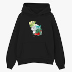 Толстовка худи оверсайз