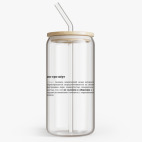 Банка с бамбуковой крышкой