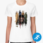 Женская спортивная футболка