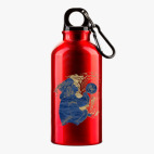 Металлическая бутылка 400 мл UV-DTF