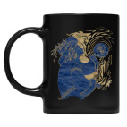 Кружка цветная UV-DTF