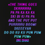 Big Shaq (Man's not hot) SKRA