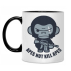 Кружка двухцветная