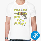 Мужская спортивная футболка