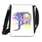 Сова пьет кофе