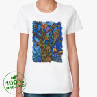 Женская футболка органик