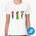 Женская спортивная футболка