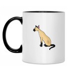 Кружка двухцветная