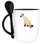 Кружка с ложкой