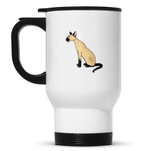 Кружка-термос Кошачья Багира