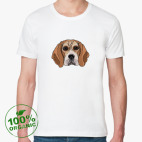 Мужская футболка органик