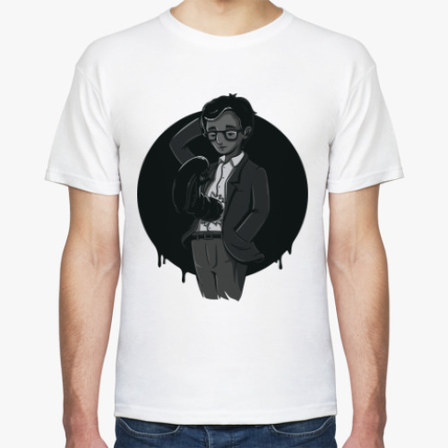 Футболка с принтом Вуди Аллен