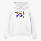 Толстовка худи оверсайз