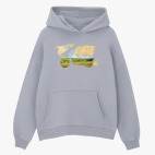 Толстовка худи оверсайз