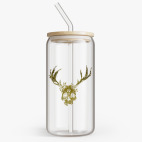 Банка с бамбуковой крышкой