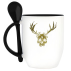 Кружка с ложкой