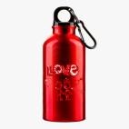 Металлическая бутылка 400 мл UV-DTF