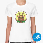 Женская спортивная футболка