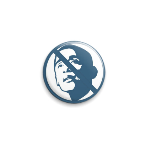 Значок 25мм с принтом Скажи нет санкциям против России!