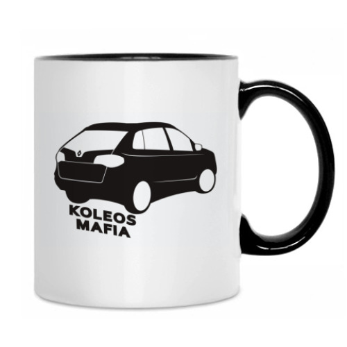 Кружка с принтом Koleos Mafia