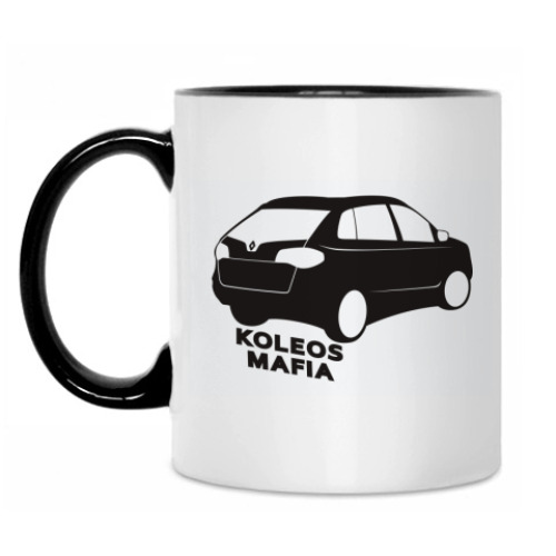Кружка с принтом Koleos Mafia