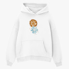 Толстовка худи оверсайз