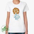 Женская футболка органик