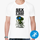 Мужская спортивная футболка