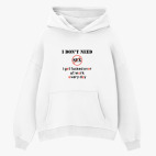 Толстовка худи оверсайз