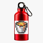 Металлическая бутылка 400 мл UV-DTF