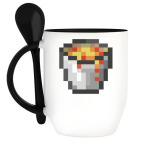 Кружка с ложкой