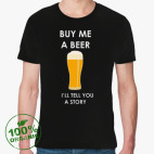 Мужская футболка органик