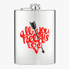 Фляжка стальная