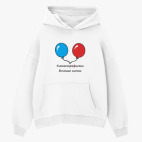 Толстовка худи оверсайз