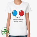 Женская футболка органик