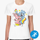 Женская спортивная футболка