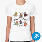 Женская спортивная футболка