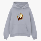 Толстовка худи оверсайз