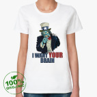 Женская футболка органик