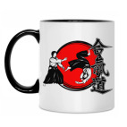 Кружка двухцветная