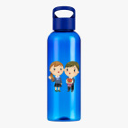 Прозрачная спортивная бутылка