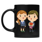 Кружка цветная UV-DTF