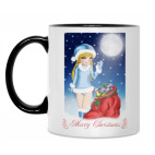 Кружка двухцветная